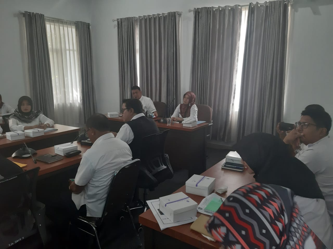 Rapat Persiapan Penyusunan LKPJ Bupati Purwakarta Tahun 2020 di Ruang Rapat Bappelitbangda Kabupaten Purwakarta