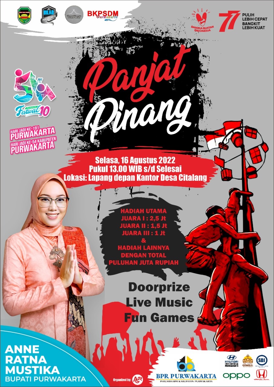 Kegiatan Panjat Pinang Tahun 2022