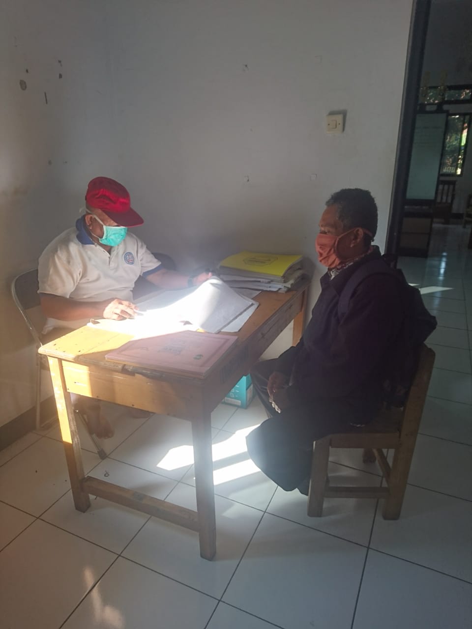 Pendampingan Covid-19 Tanggal 14 Mei 2020 di Desa Rawasari