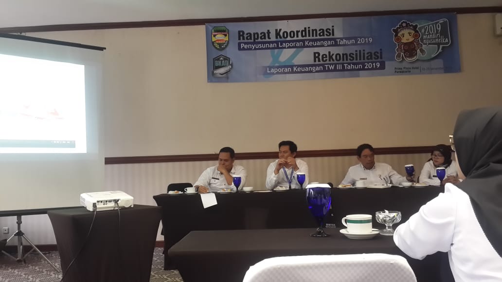 Rapat Koordinasi Penyusunan Laporan Keuangan Tahun 2019