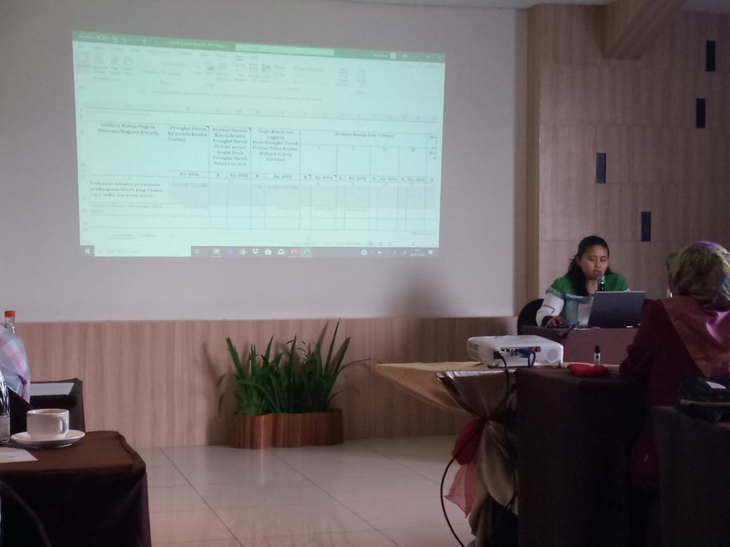 Bimbingan Teknis Penyusunan Dokumen Perencanaan Pembangunan Daerah Dengan Narasumber Tenaga Ahli Dari Perencanaan dan Ke