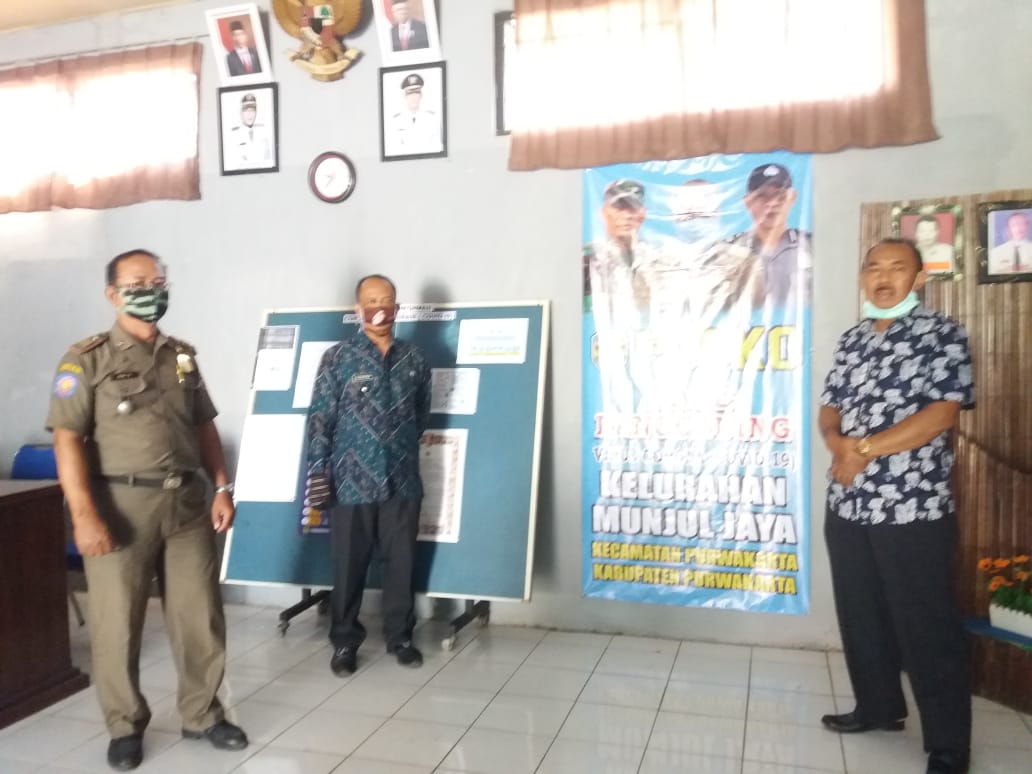 Pendampingan Covid 19 di RW 01 di Kelurahan Munjul Jaya