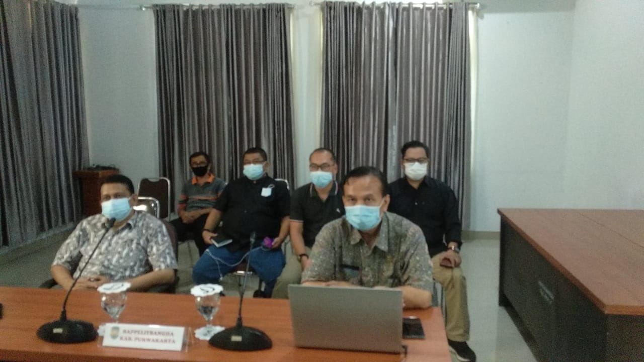 Zoom Meeting Rapat Gabungan Komisi Pembahasan Pertanggungjawaban APBD (PPA) Tahun Anggaran 2020
