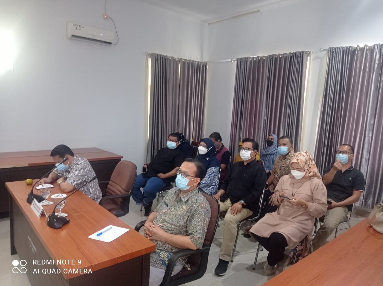 Zoom Meeting Rapat Paripurna Pembahasan Pertanggungjawaban APBD (PPA) Tahun Anggaran 2020