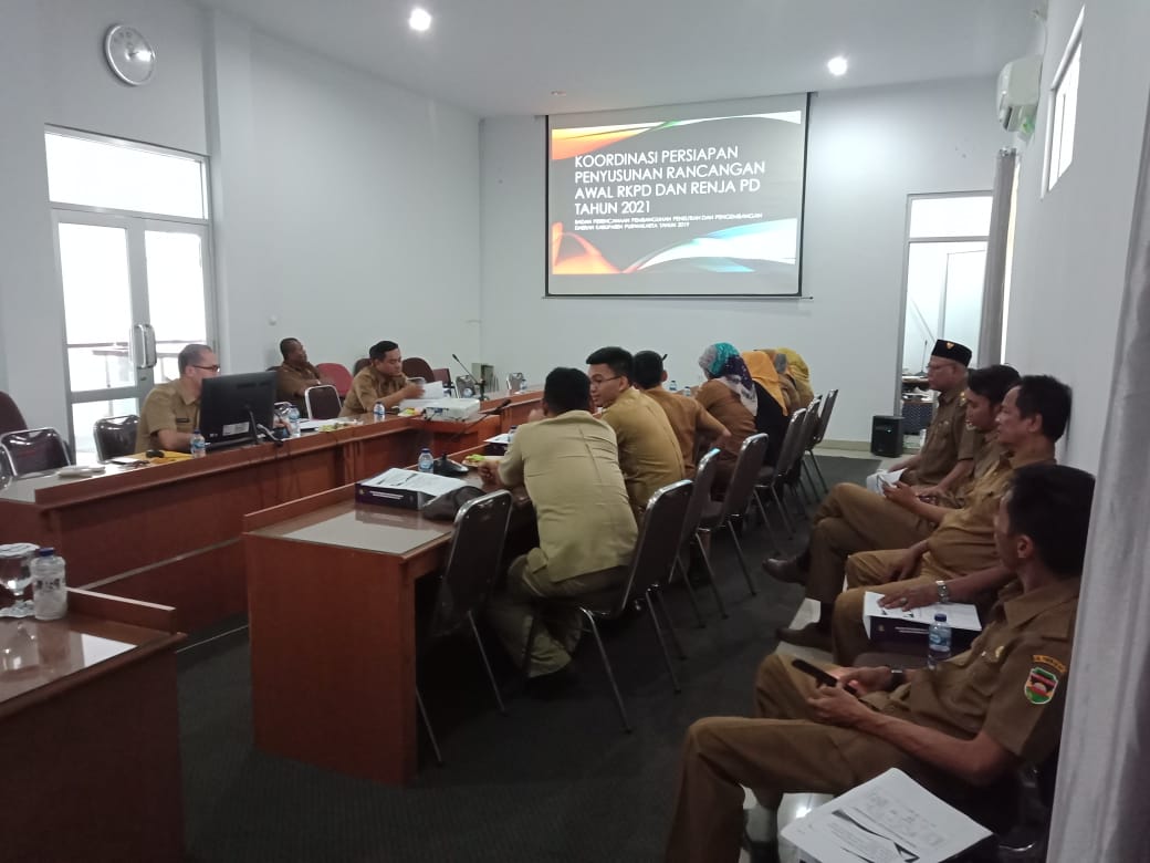 Rapat Koordinasi Persiapan Penyusunan Rancangan Awal RKPD dan Renja Perangkat Daerah Tahun 2021 (Lanjutan)