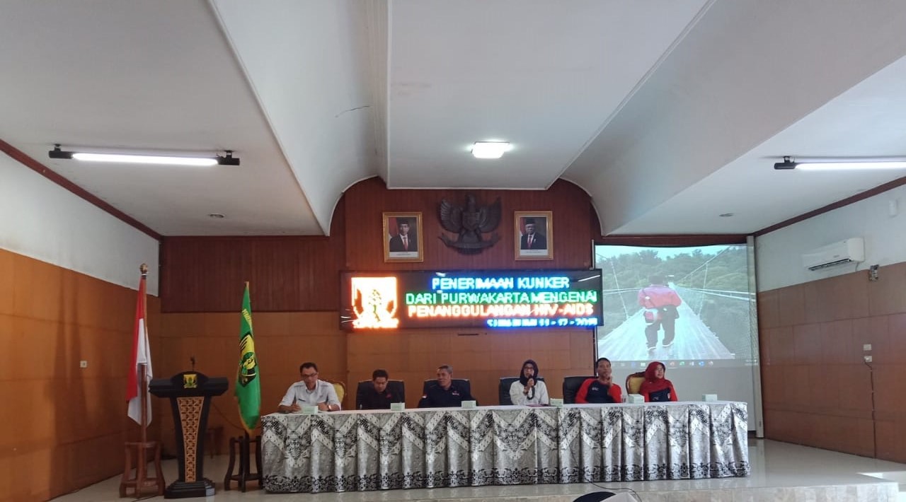 Kunjungan Kerja Komisi Penanggulangan AIDS (KPA) Kabupaten Purwakarta Dalam Rangka Penanggulangan Penyakit HIV/AIDS ke Kabupaten Sukabumi