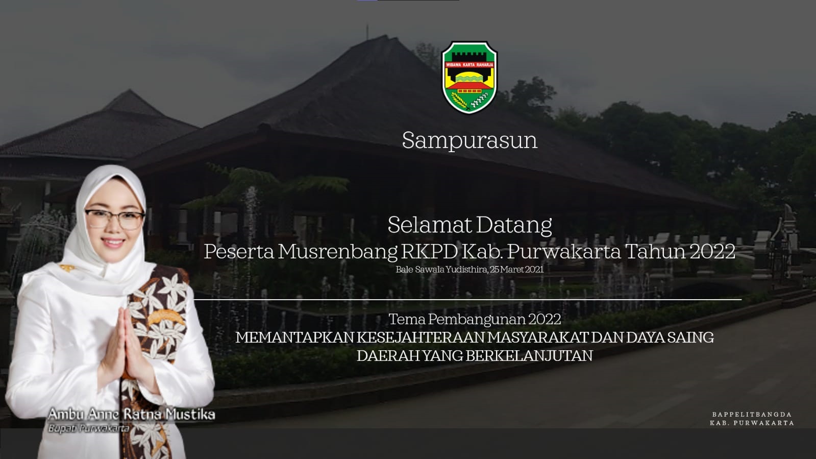 Musrenbang RKPD Kab. Purwakarta Tahun 2022